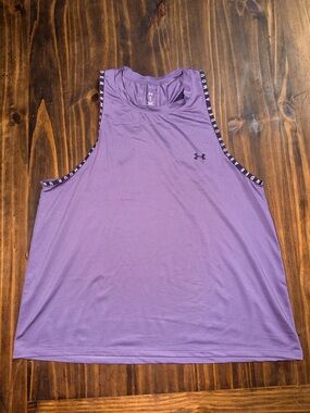 Under Armour Purple Athletic Tank Top